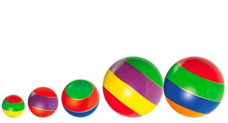 Купить Мячи резиновые (комплект из 5 мячей различного диаметра) в Вуктыле 